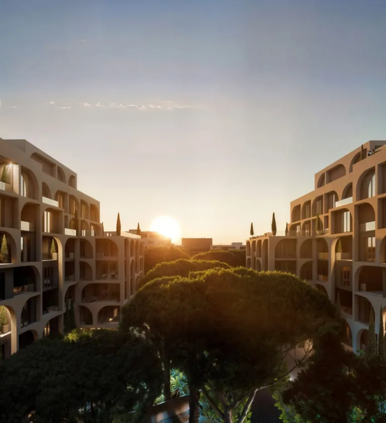 Lunarch Residence — overall view of the complex